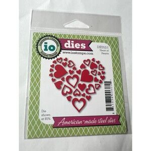 Impression Obsession Steel Dies DIE052-I Heart of Hearts Stamps